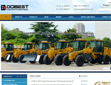Tablet Screenshot of dbsmachinery.com